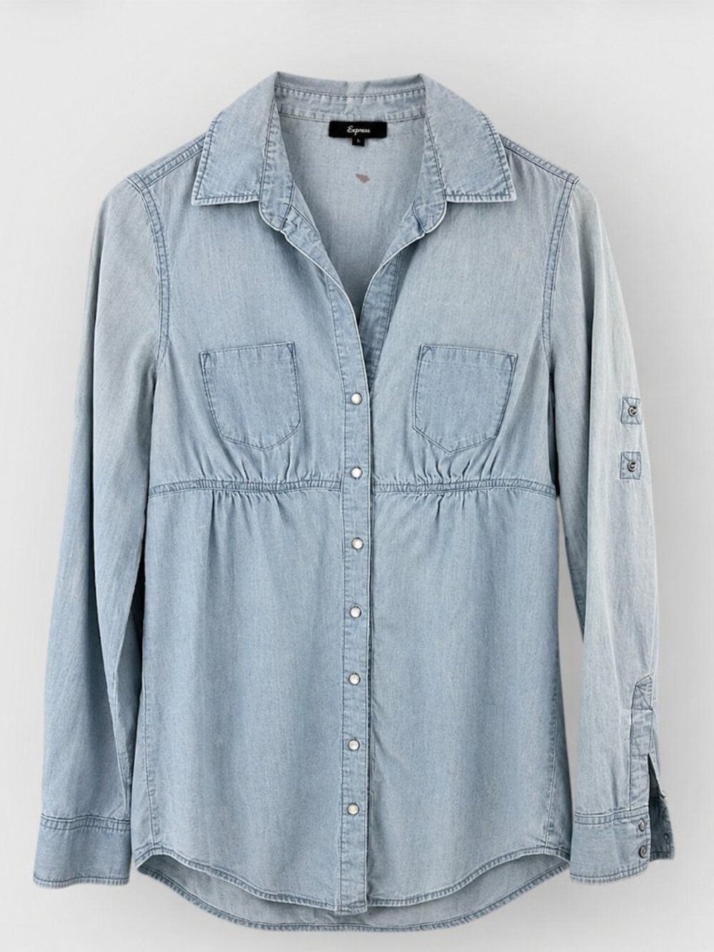Vintage 2000's Express Denim Button Up Shirt